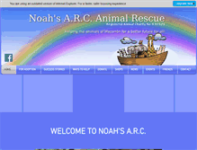 Tablet Screenshot of noahsarcmurcia.com